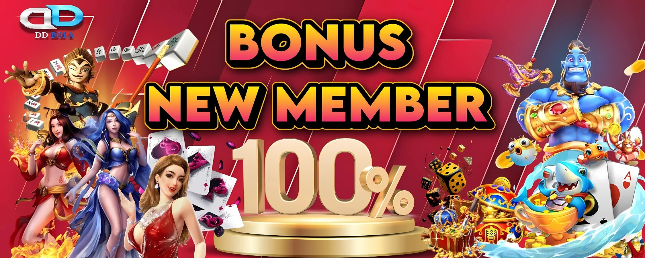 bonus new member 100